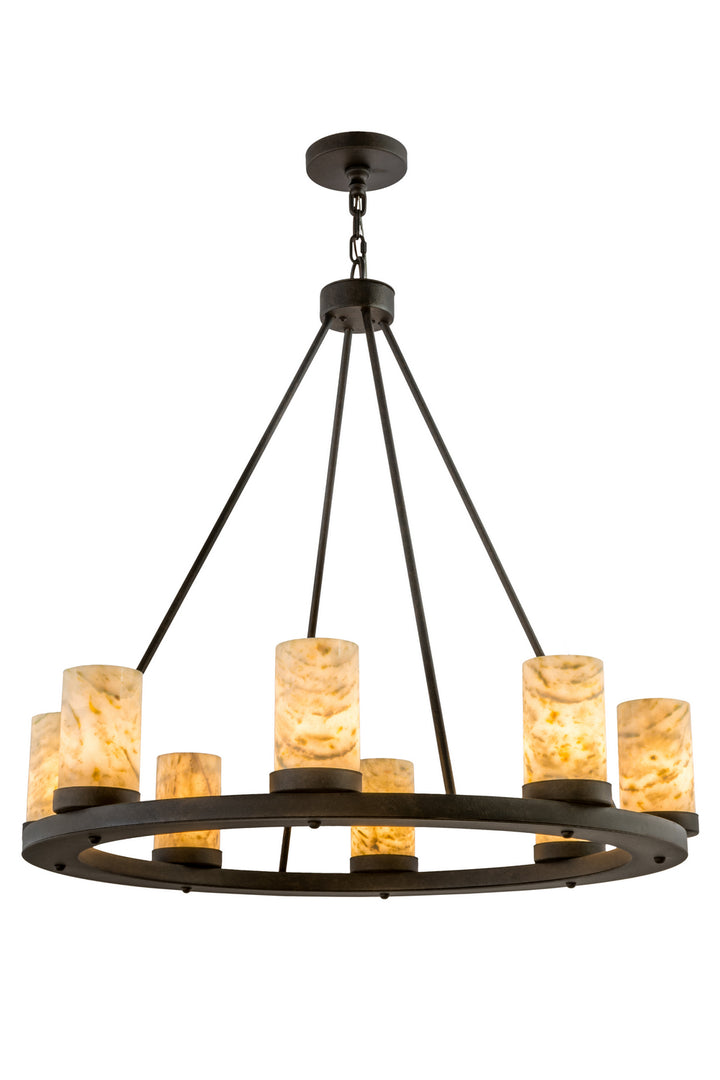Meyda Tiffany Loxley 172274 Chandelier Light - Chrome,Crystal