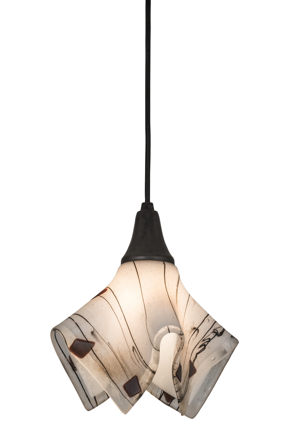 Meyda Tiffany Metro Fusion 172636 Pendant Light - Craftsman Brown