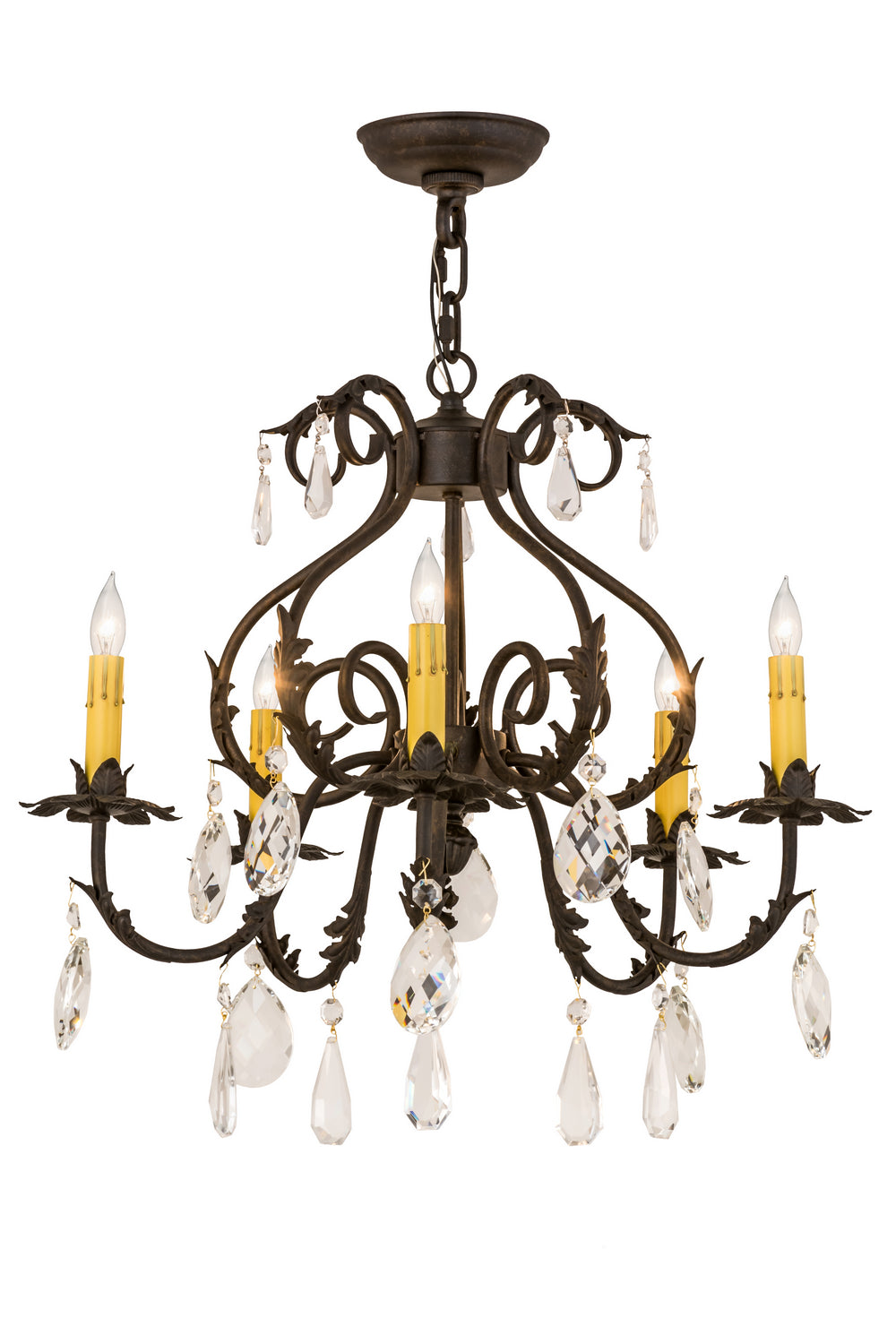Meyda Tiffany Chantilly 173175 Chandelier Light - Crystal