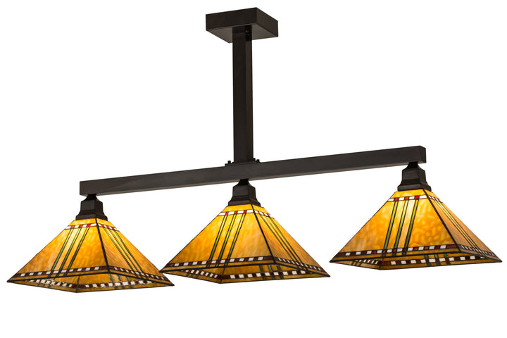 Meyda Tiffany Prairie Corn 173756 Pendant Light - Craftsman Brown