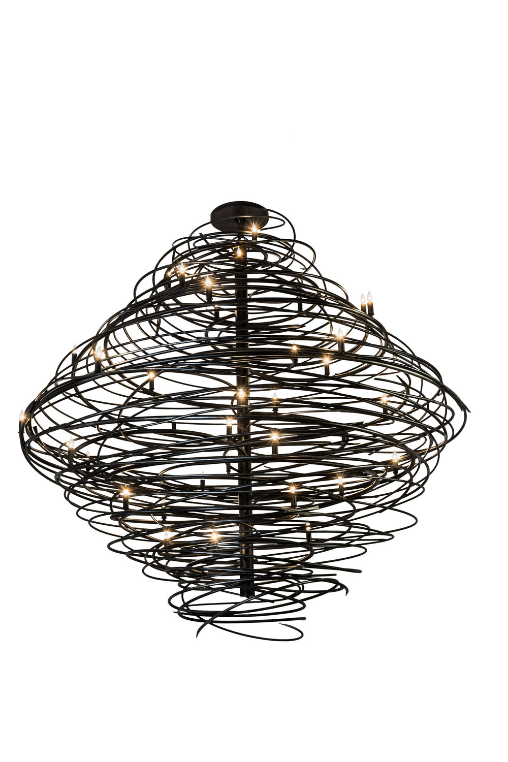 Meyda Tiffany Cyclone 173834 Chandelier Light - Timeless Bronze