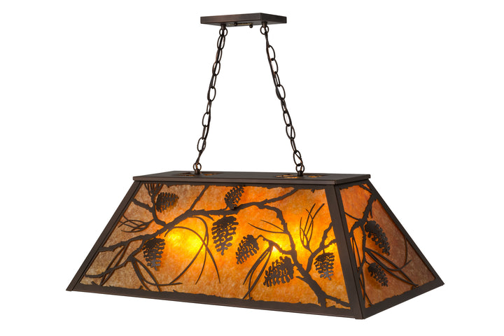 Meyda Tiffany Whispering Pines 173949 Pendant Light - Mahogany Bronze