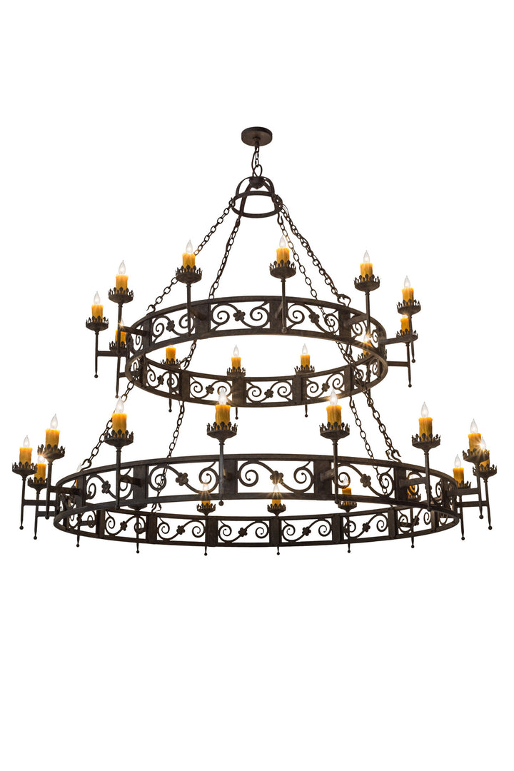 Meyda Tiffany Majella 174181 Chandelier Light - Oil Rubbed Bronze