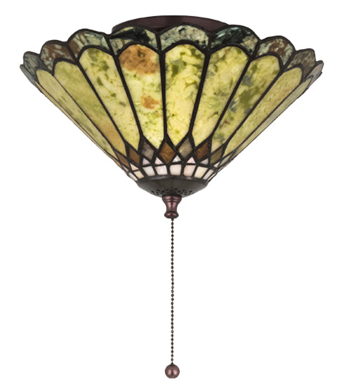 Meyda Tiffany Carousel 71007 Ceiling Light - Mahogany Bronze