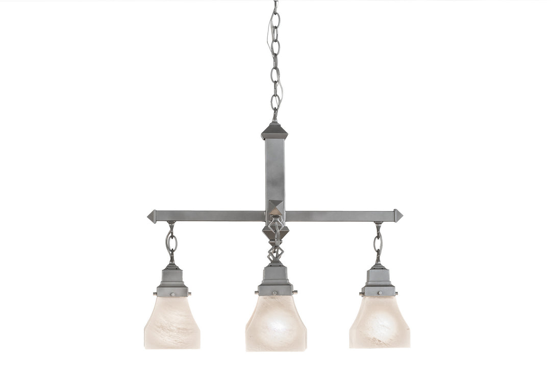 Meyda Tiffany Bungalow 175992 Chandelier Light - Nickel