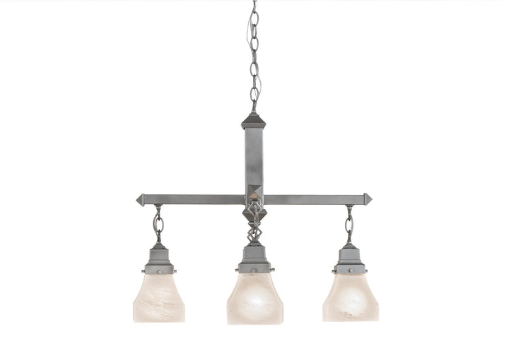 Meyda Tiffany Bungalow 175992 Chandelier Light - Nickel
