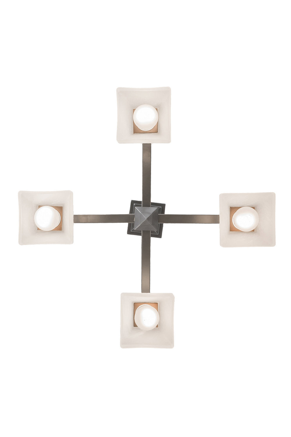 Meyda Tiffany Bungalow 175992 Chandelier Light - Nickel