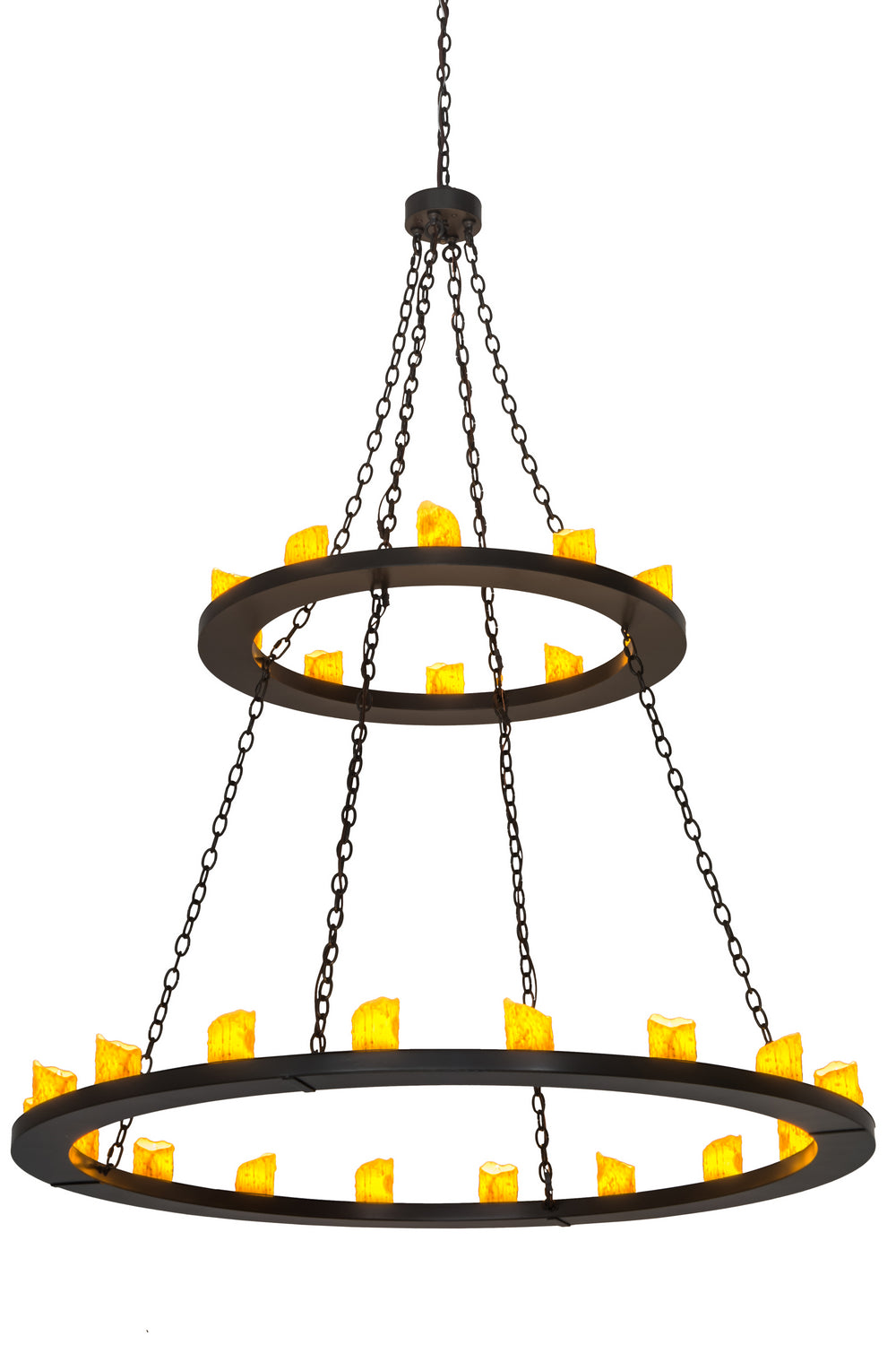 Meyda Tiffany Loxley 176133 Chandelier Light - Timeless Bronze