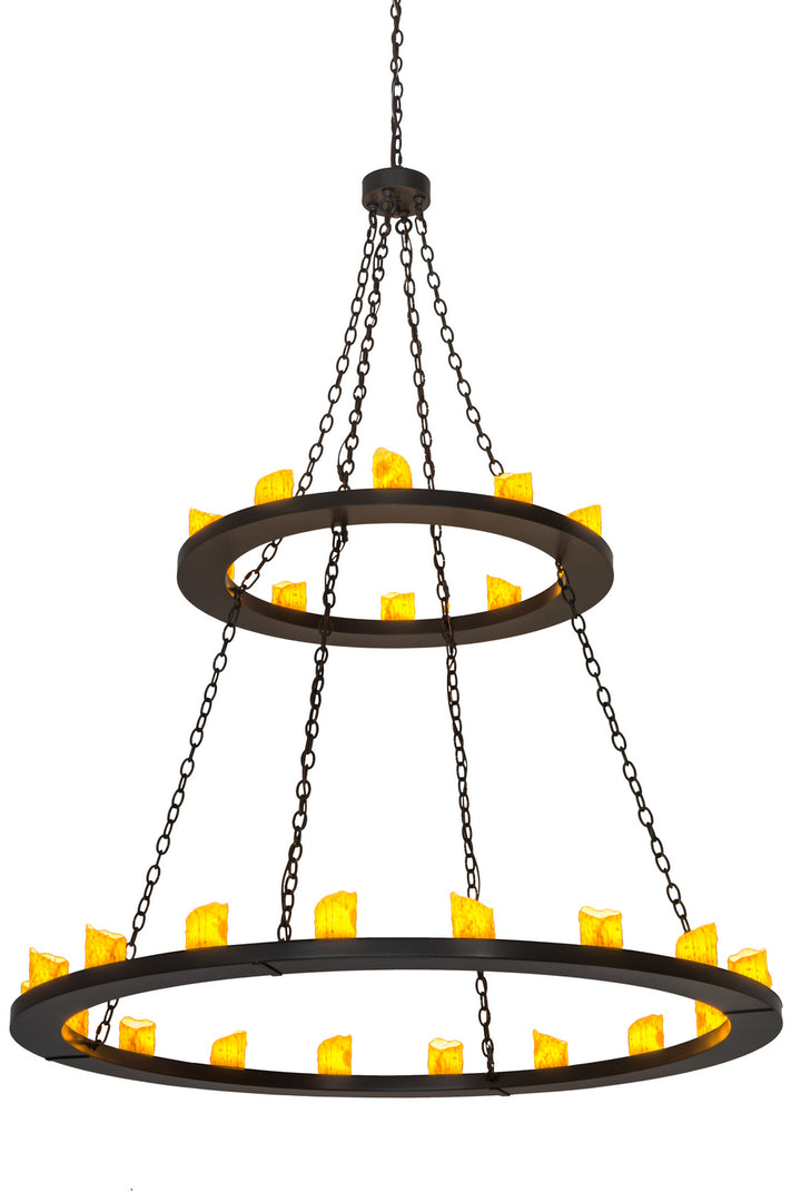 Meyda Tiffany Loxley 176133 Chandelier Light - Timeless Bronze