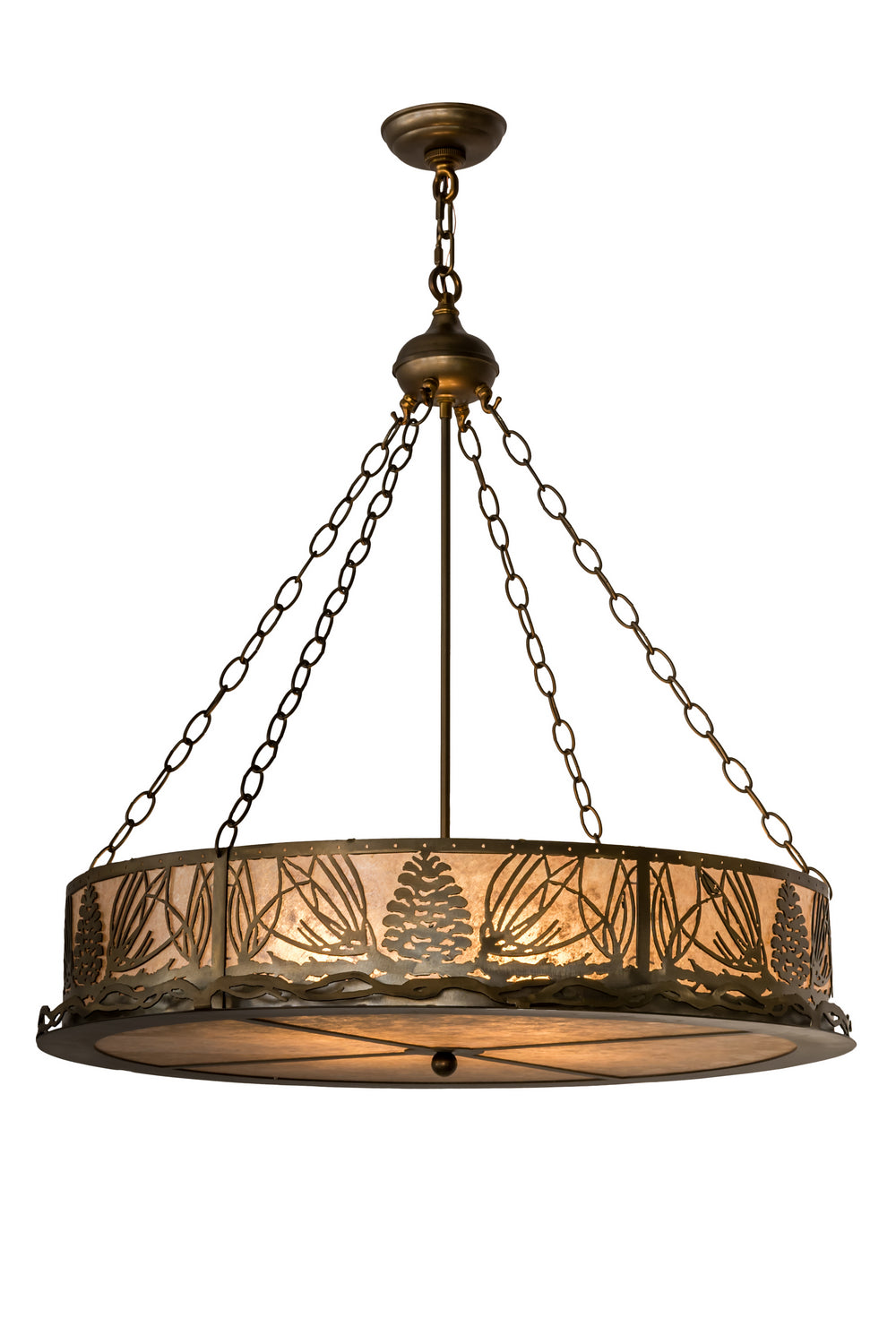 Meyda Tiffany Mountain Pine 49494 Pendant Light - Antique Copper