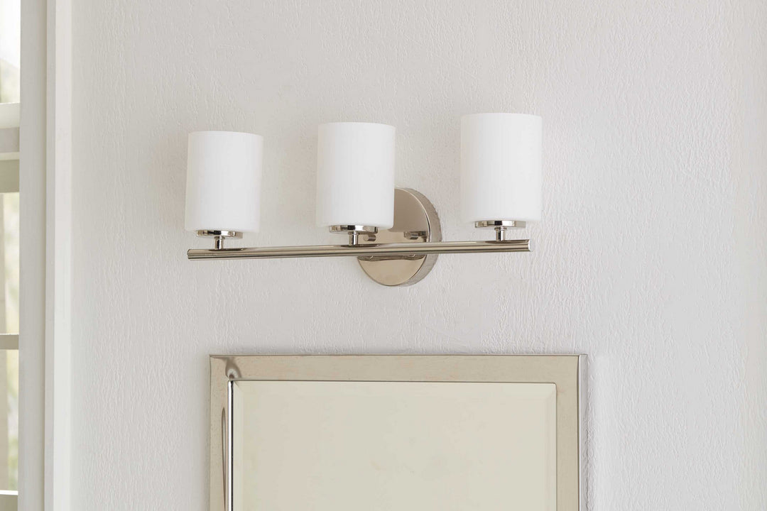 Progress Replay P2159-104 Bath Vanity Light 22 in. wide - Polished Nickel