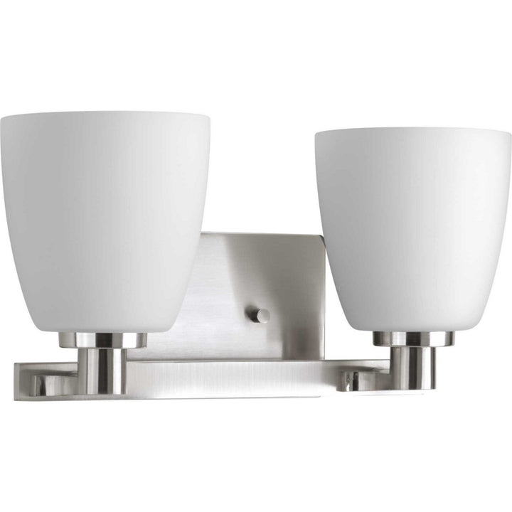 Progress Fleet P2166-09 Bath Vanity Light 15 in. wide - Brushed Nickel