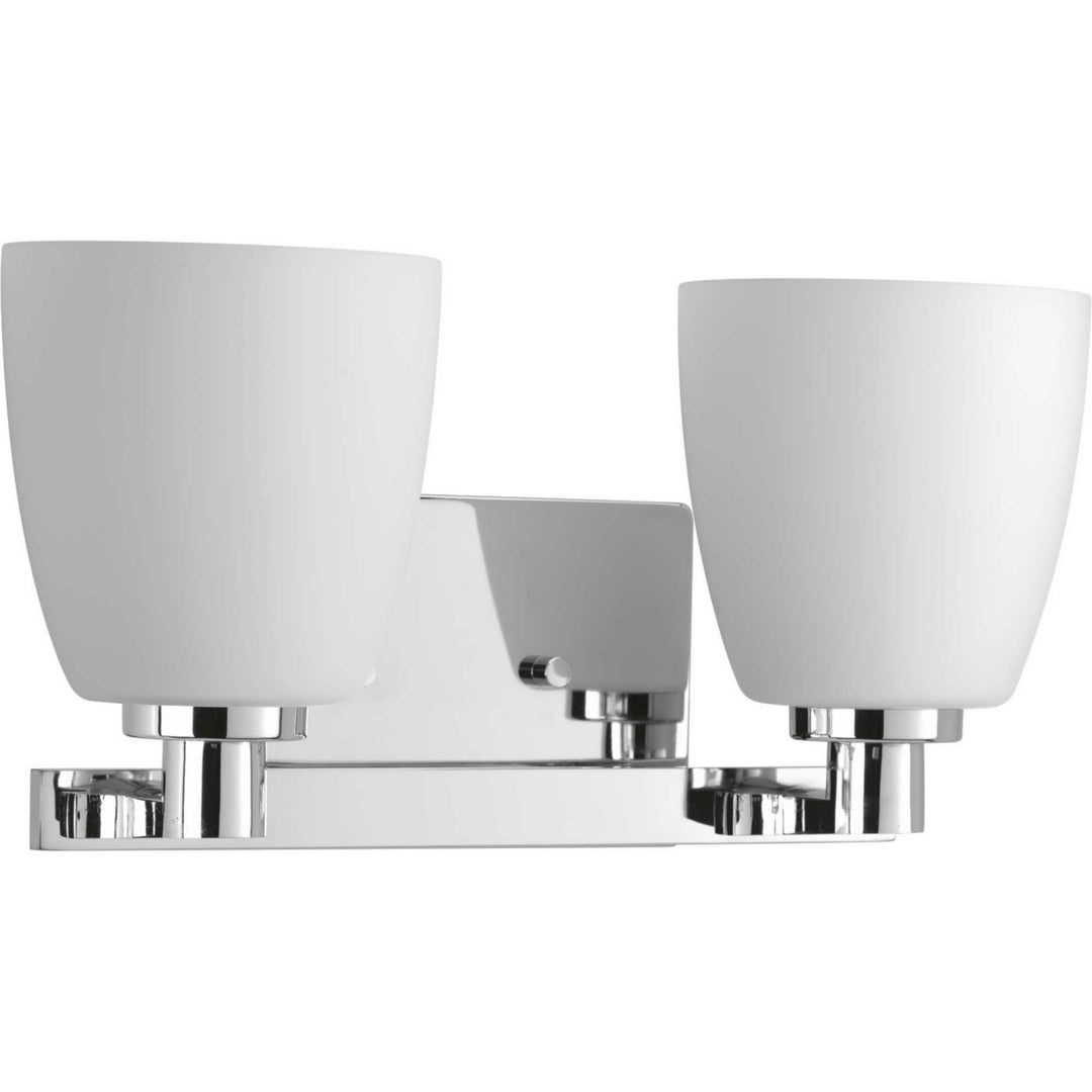 Progress Fleet P2166-15 Bath Vanity Light 15 in. wide - Polished Chrome