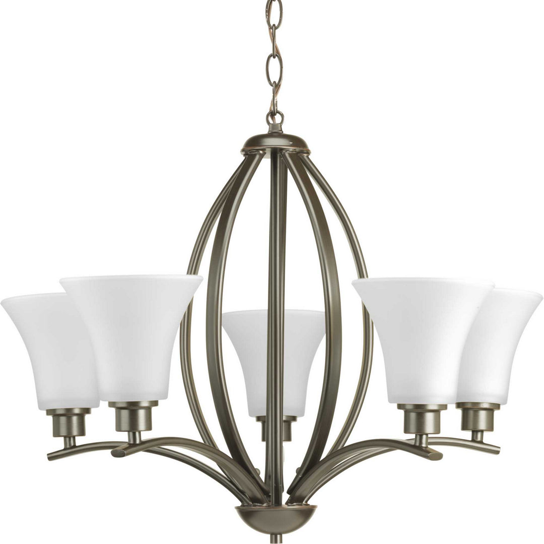 Progress Joy P4490-20W Chandelier Light - Antique Bronze