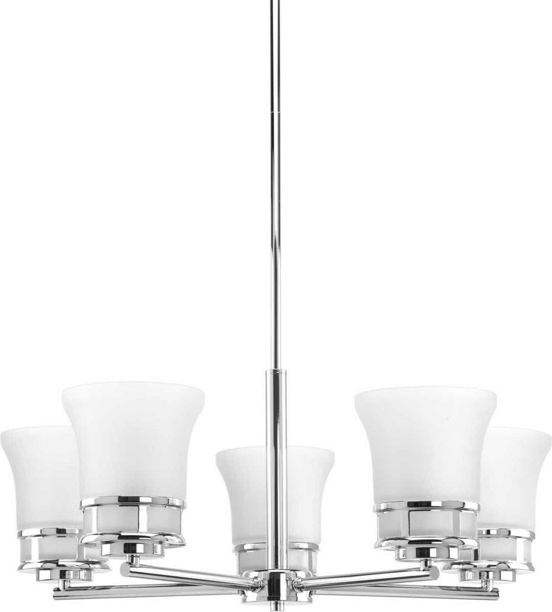 Progress Cascadia P4613-15 Chandelier Light - Polished Chrome