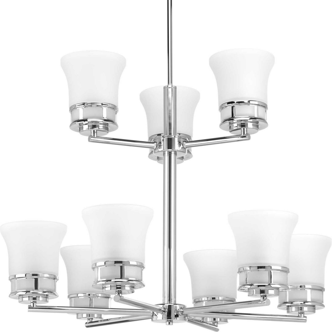 Progress Cascadia P4614-15 Chandelier Light - Polished Chrome