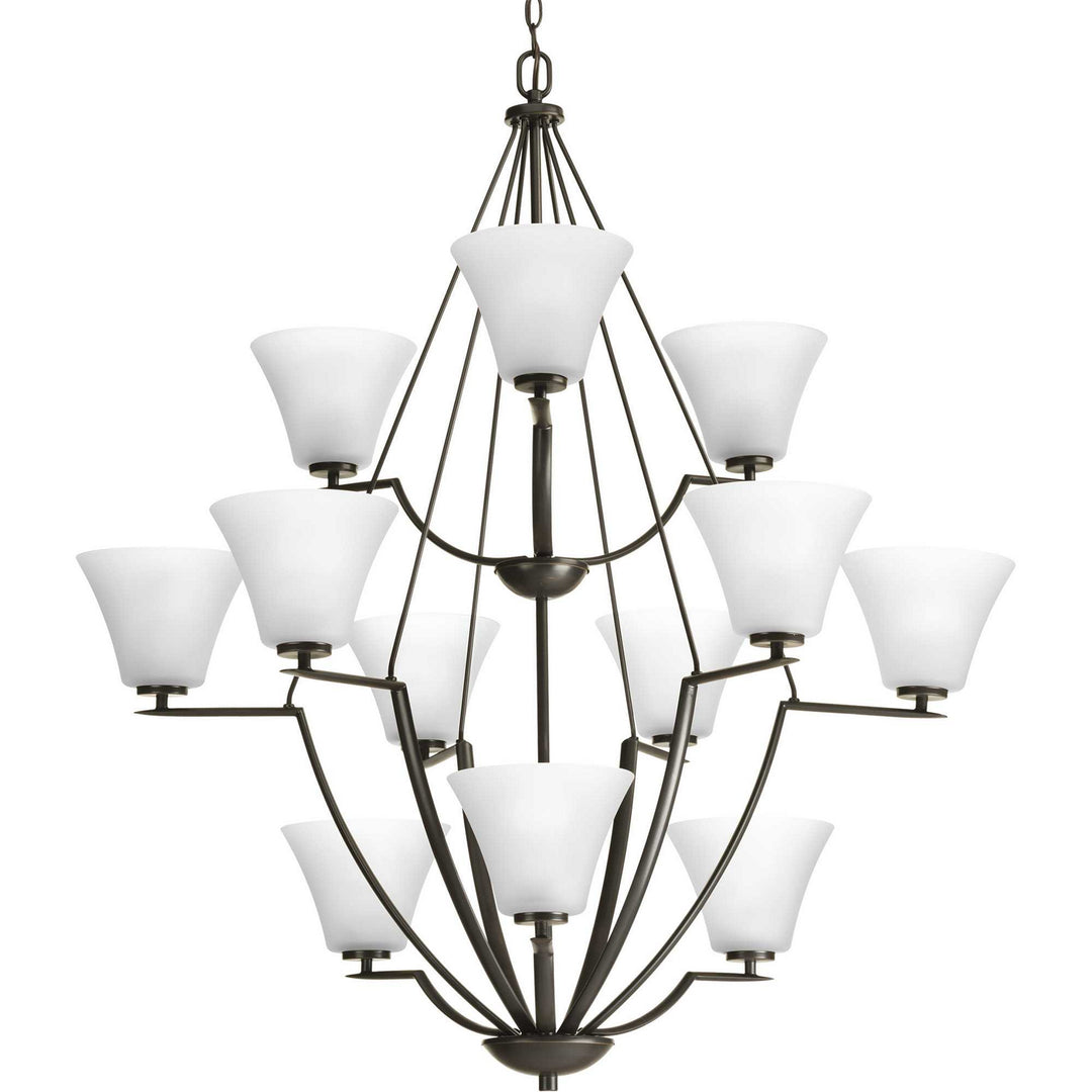Progress Bravo P4687-20W Chandelier Light - Antique Bronze