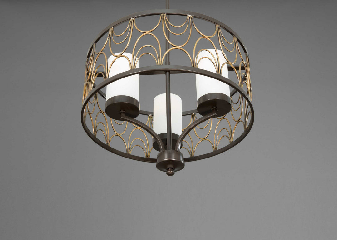 Progress Cirrine P4699-20 Chandelier Light - Antique Bronze