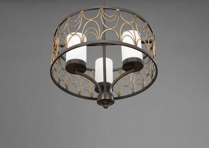 Progress Cirrine P4699-20 Chandelier Light - Antique Bronze