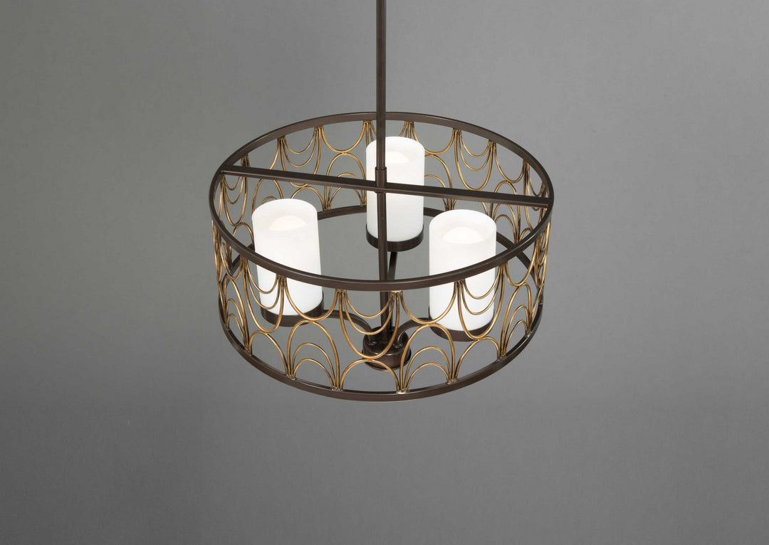 Progress Cirrine P4699-20 Chandelier Light - Antique Bronze