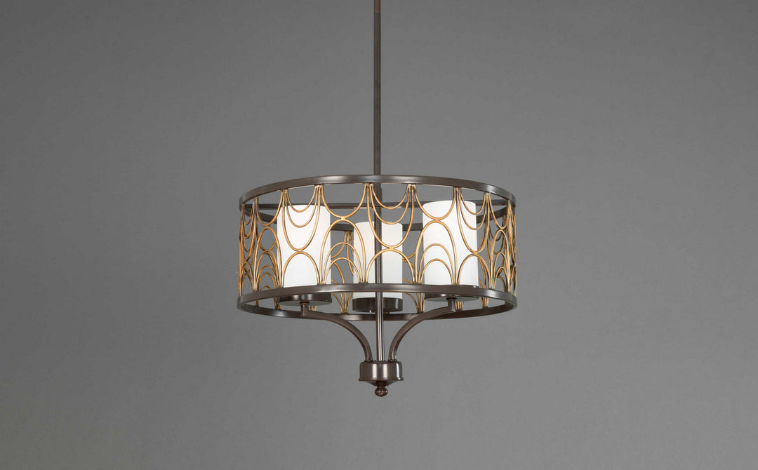 Progress Cirrine P4699-20 Chandelier Light - Antique Bronze