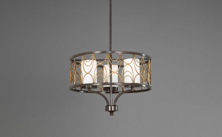 Progress Cirrine P4699-20 Chandelier Light - Antique Bronze