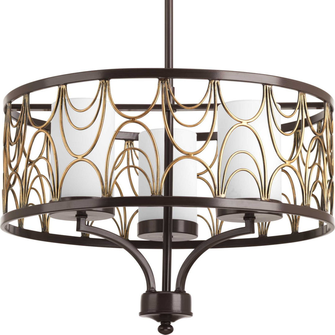 Progress Cirrine P4699-20 Chandelier Light - Antique Bronze
