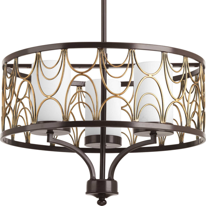 Progress Cirrine P4699-20 Chandelier Light - Antique Bronze