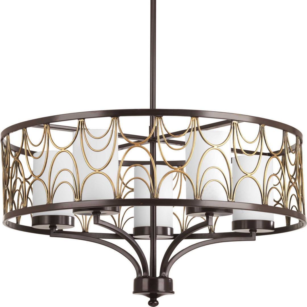 Progress Cirrine P4700-20 Chandelier Light - Antique Bronze