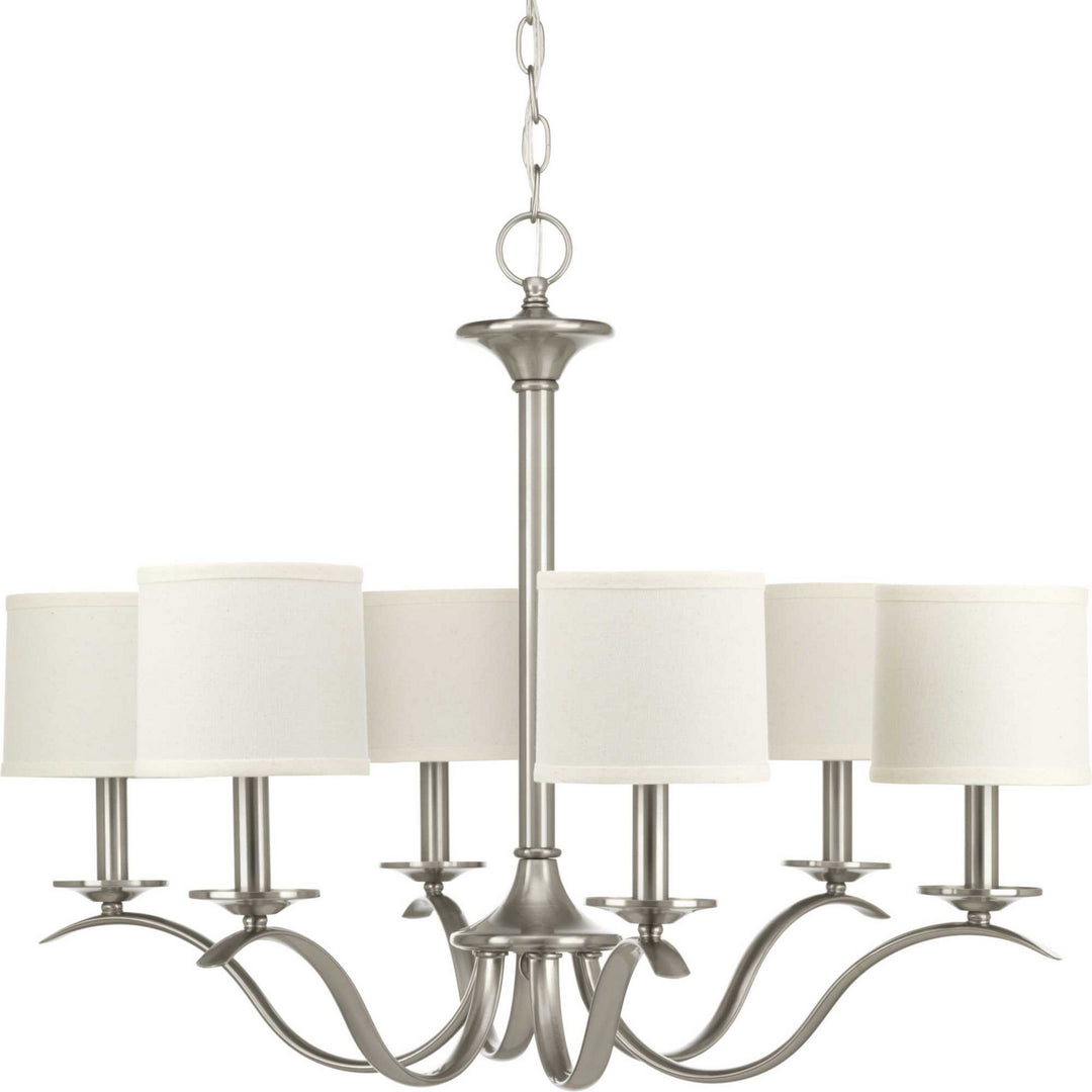 Progress Inspire P4739-09 Chandelier Light - Brushed Nickel