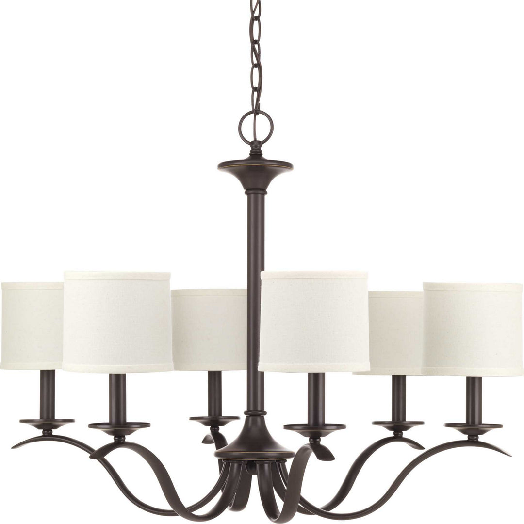 Progress Inspire P4739-20 Chandelier Light - Antique Bronze