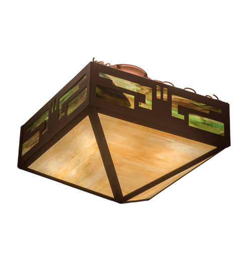 Meyda Tiffany Southwest 71037 Ceiling Light - Rust