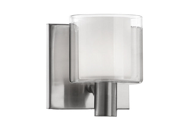 Kuzco Bathroom Fixtures 73001BN Wall Sconce Light - Brushed Nickel