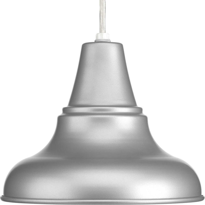 Progress Lighting P5535-82 District One Light Hanging Lantern Outdoor Gray