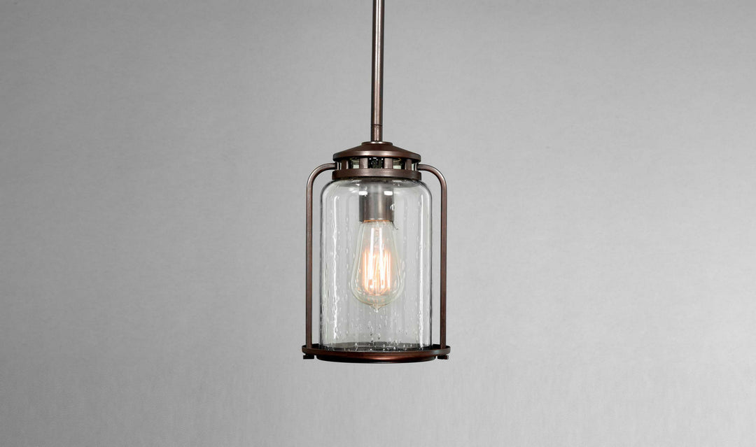 Progress Lighting P5560-20 Botta One Light Hanging Lantern Outdoor Bronze / Dark