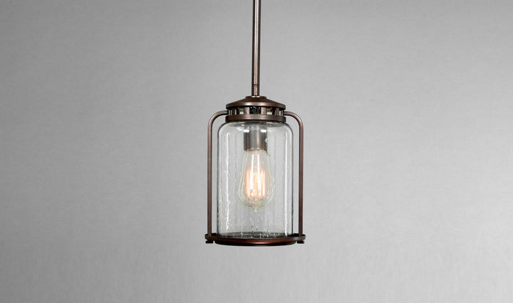 Progress Lighting P5560-20 Botta One Light Hanging Lantern Outdoor Bronze / Dark