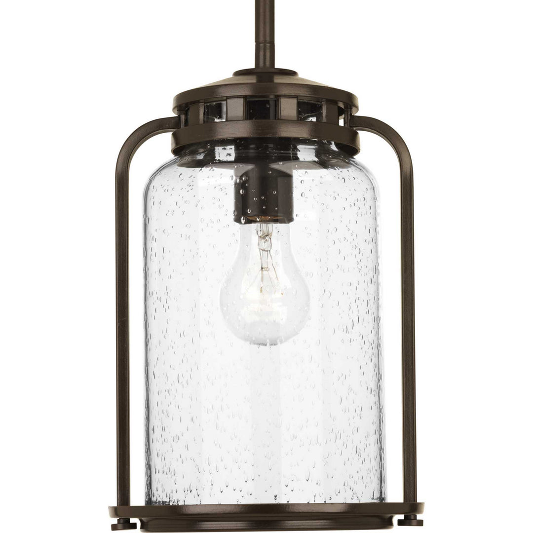 Progress Lighting P5561-20 Botta One Light Hanging Lantern Outdoor Bronze / Dark