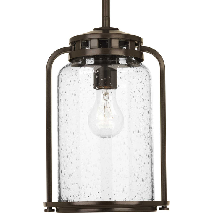 Progress Lighting P5561-20 Botta One Light Hanging Lantern Outdoor Bronze / Dark
