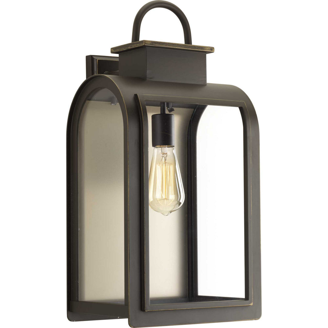 Progress Lighting P6032-108 Refuge One Light Wall Lantern Outdoor Bronze / Dark