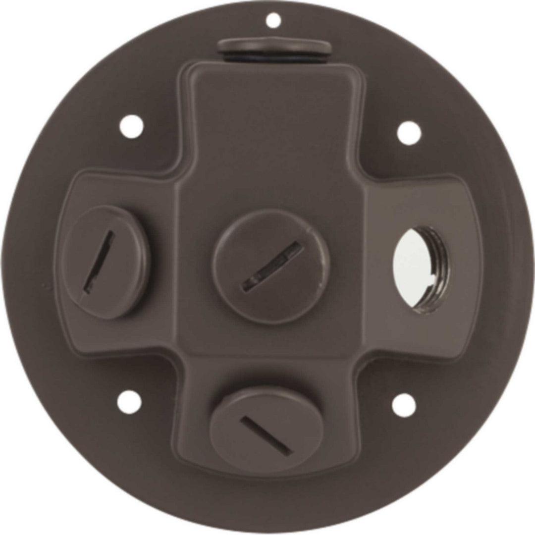 Progress Lighting P6343-20 Security Light Back Plate Outdoor Bronze / Dark