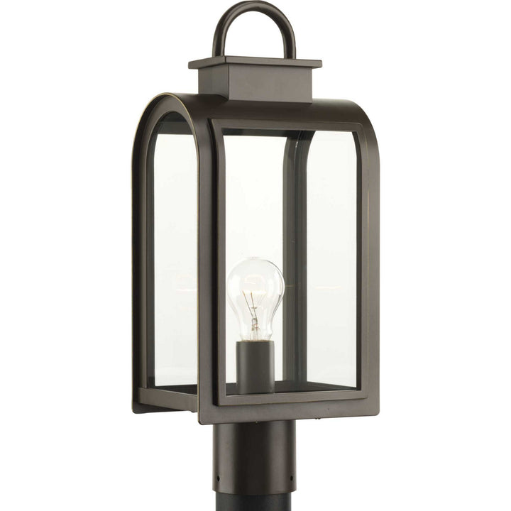 Progress Lighting P6431-108 Refuge One Light Post Lantern Outdoor Bronze / Dark