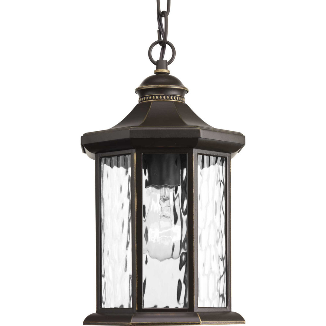 Progress Lighting P6529-20 Edition One Light Hanging Lantern Outdoor Bronze / Dark