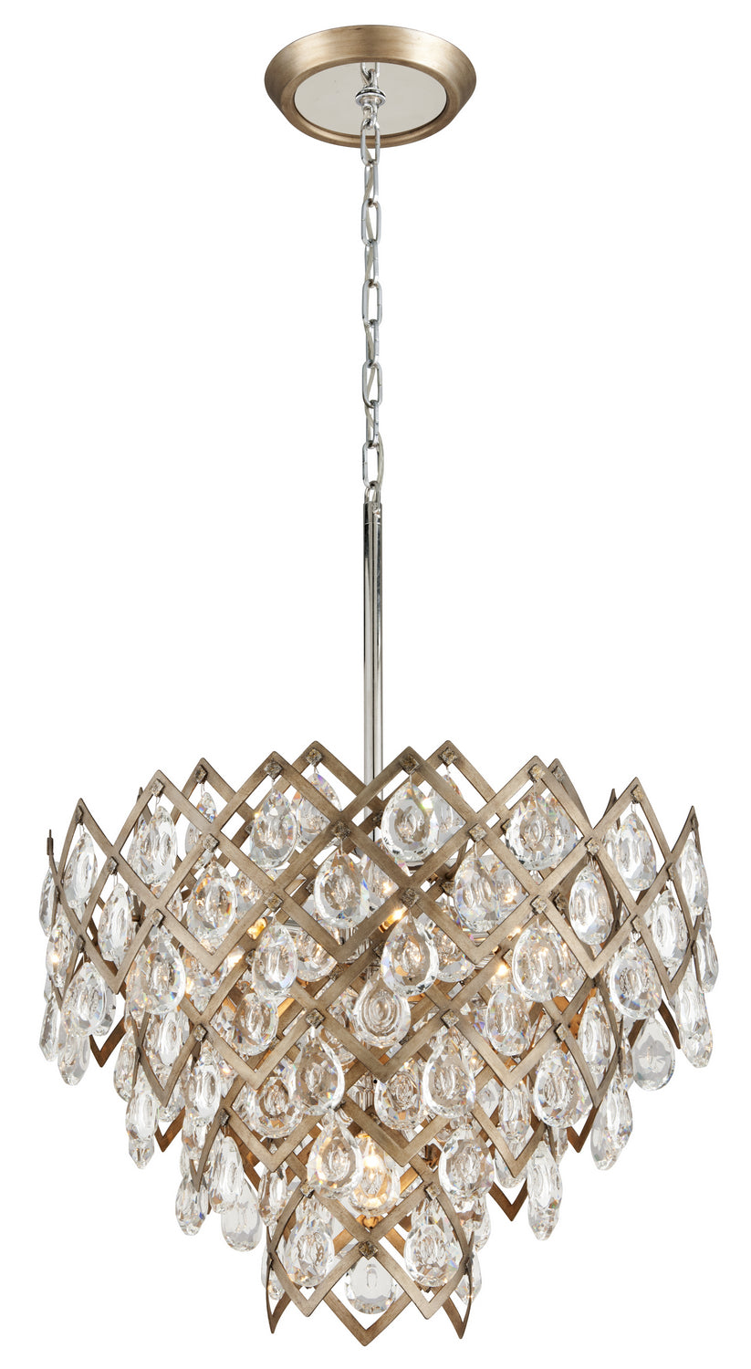 Corbett Tiara 214-47 Pendant Light - Vienna Bronze