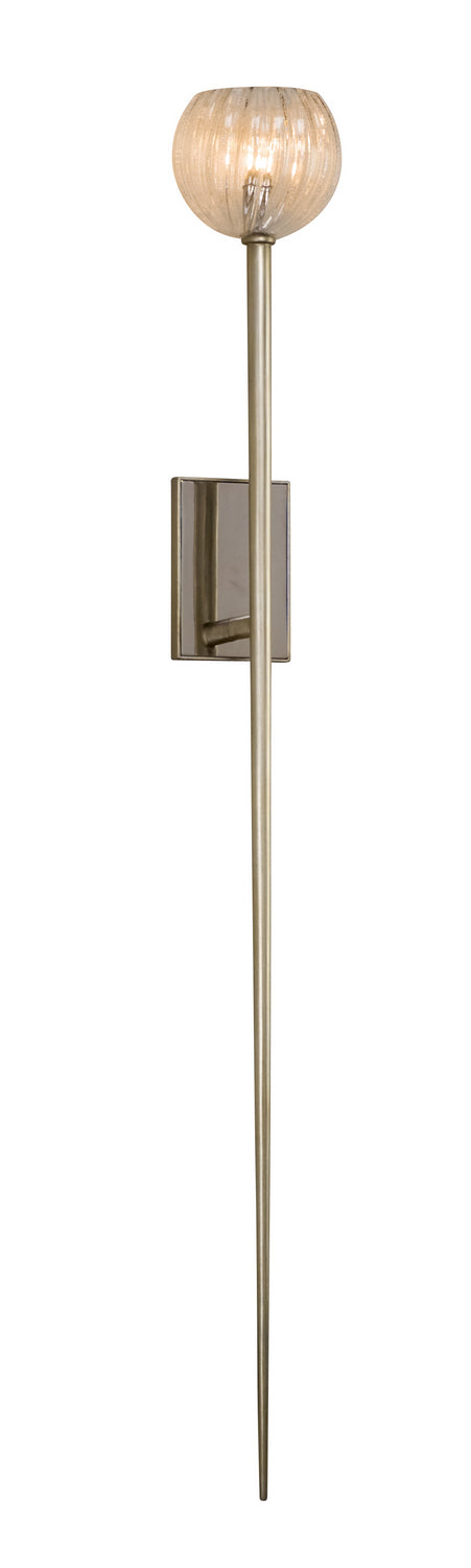 Corbett Merlin 233-12 Wall Sconce Light - Silver Leaf