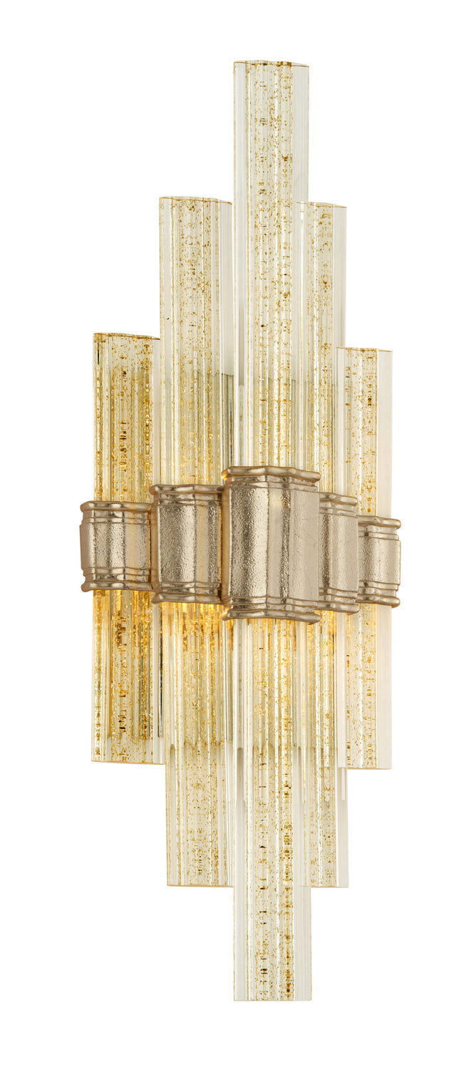 Corbett Viola 235-11 Wall Light - Gold Leaf