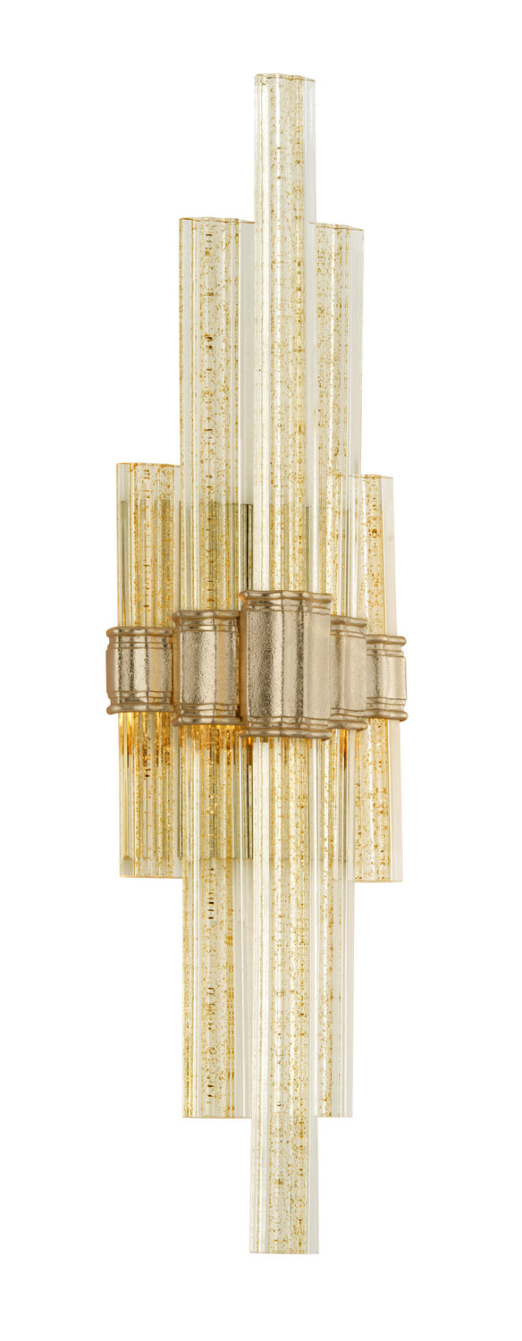 Corbett Viola 235-12 Wall Light - Gold Leaf