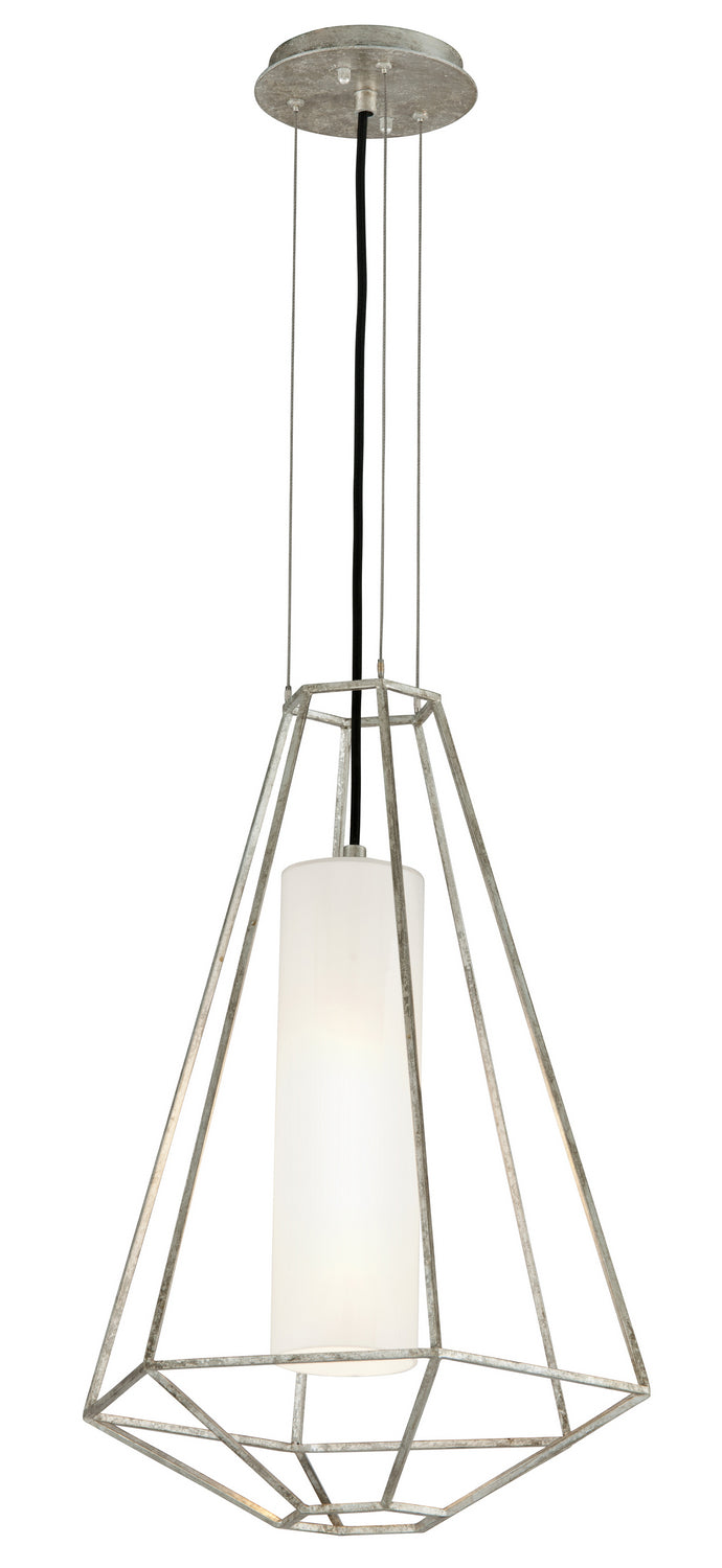 Troy Silhouette F5253 Pendant Light - Silver Leaf