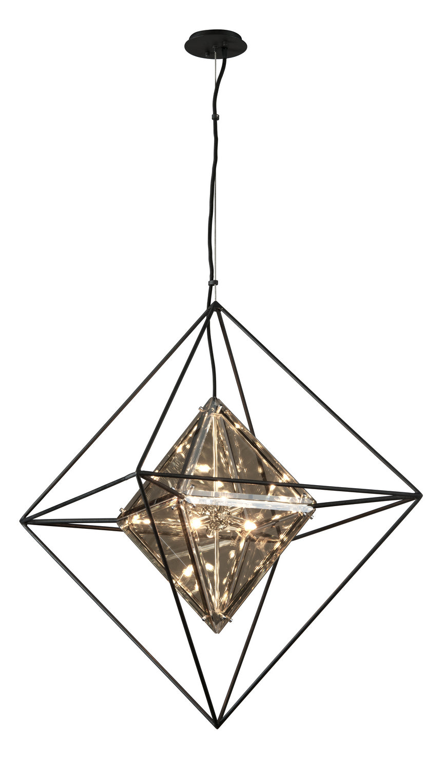 Troy Epic F5326 Pendant Light - Forged Iron