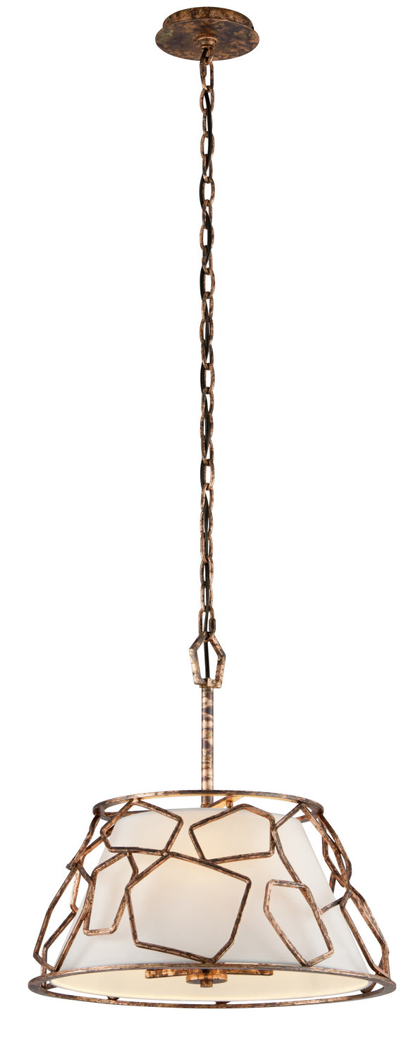 Troy Coda F5463 Pendant Light - Antique Copper Leaf