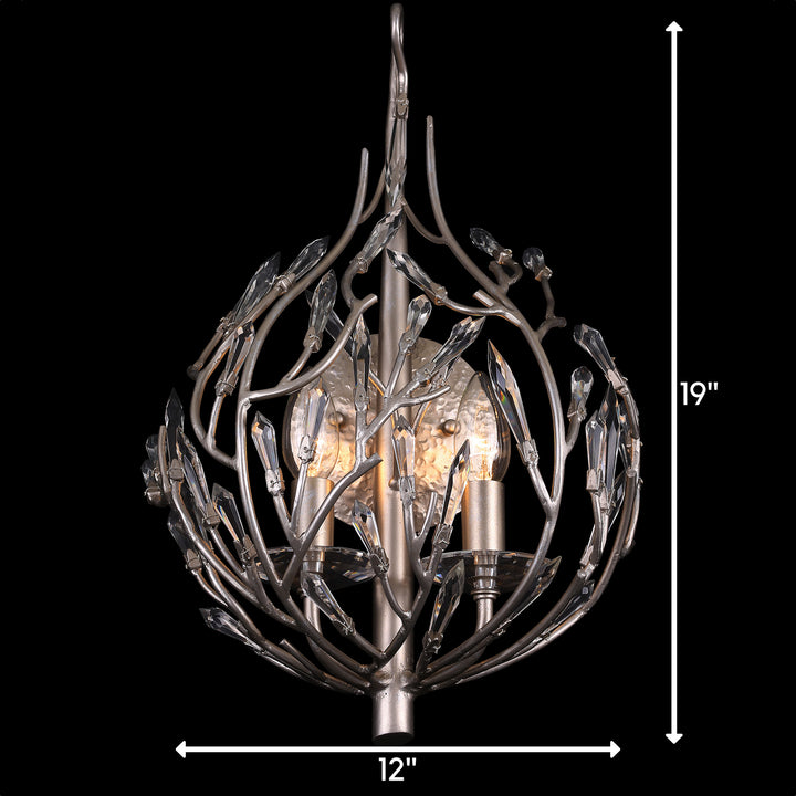 Varaluz Bask 271K02GD Wall Sconce Light - Gold Dust